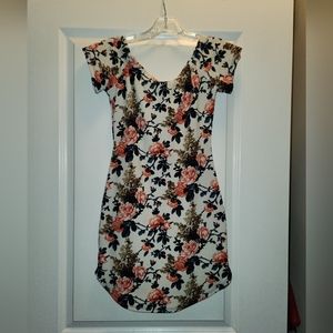 Floral mini dress
